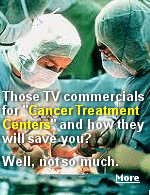 Cancer Treatment Centers of America got in trouble with regulators in 1996, when the Federal Trade Commission accused it of, among other things, presenting survival claims it couldn't support. 